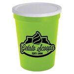 16 oz. Stadium Cup with No-Hole Lid -  