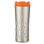 16 Oz. Stainless Steel Diamond Tumbler -  