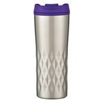 16 Oz. Stainless Steel Diamond Tumbler -  