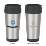 Buy Imprinted 16 Oz Stainless Steel Slide Action Travel Tumbler