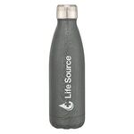 16 Oz. Stainless Steel Swig Woodtone Bottle - Wood Gray