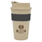 16 Oz. Wheat Travel Tumbler -  