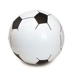 16" Sport Beach ball - White-black