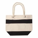 16oz. Portsmouth Cotton Canvas Boat Tote - Black