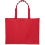 16x12" Eco-Friendly 80GSM Non-Woven Tote - Red