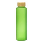 17 Oz. Belle Glass Bottle With Bamboo Lid -  