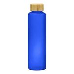 17 Oz. Belle Glass Bottle With Bamboo Lid -  