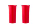 17 oz. "Colosseum" Plastic Stadium Cup - Red