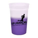 17 Oz. Mood Stadium Cup - Frosted to Purple