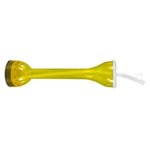 17oz Transparent LED Yard Glasses - Yellow