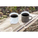 18 oz enamel coated Camper mug -  