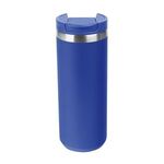 18 Oz. Full Laser Sienna Stainless Steel Bottle - Blue