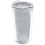 18 oz. Transparent Tumbler - Clear Slide Lid - Digital - Clear