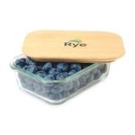 2 Cup Bamboo Storage Container -