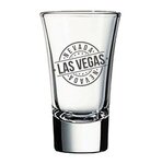 Buy 2 oz. Erase flared top shot glass w/heavy non tip base