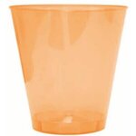 2 Oz. Orange Bright Light Shot Glass