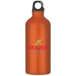 20 Oz. Aluminum Tundra Bike Bottle - Metallic Orange