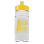 20 Oz. Clear Sports Bottle with Push-pull lid -  