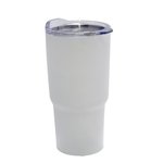 20 oz. Double Wall Tumbler with Vacuum Sealer - Matte White