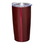 20 oz. Emperor Vacuum Tumbler -  Metallic Burgundy