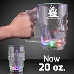 20 oz. Flashing LED Big Skull Mug