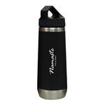 20 Oz. Hunter Stainless Steel Bottle - Black