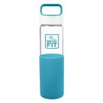 20 Oz. Lela Glass Bottle - Teal