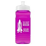 20 Oz. Recycled PETE Bottle With Pull Pull Lid -  