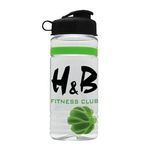 20 oz. Stripe Shaker Bottle with Flip Lid -  