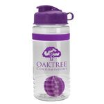 20 oz. Stripe Shaker Bottle with Flip Lid -  