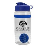 20 oz. Stripe Shaker Bottle with Flip Lid -  