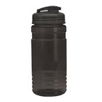 20 oz. Tritan Sports Bottle with USA Flip Lid - Transparent Smoke