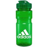 20oz Translucent Recreation Bottle with Flip Top Lid