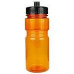 20oz Translucent Recreation Bottle with Push Pull Lid