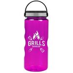 22 Oz. MIni Mountain Bottle EZ-Grip Lid - Transparent Fuchsia