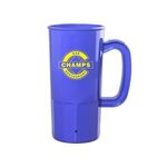 22 Oz. Plastic Stein - Blue