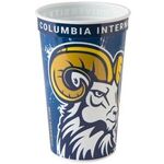 22 oz. Smooth Walled Stadium Cup with RealColor360 Imprint - White