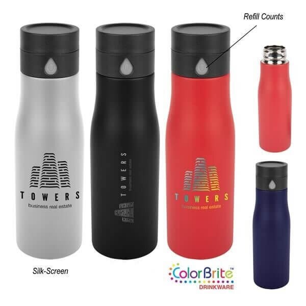 Main Product Image for Custom Printed Stainless Steel Hydro Bottle 22 Oz 