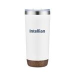 22 Oz. Vacuum Tumbler with Cork Bottom -  