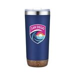 22 Oz. Vacuum Tumbler with Cork Bottom -  