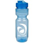 Buy 22Oz Translucent Bike Bottle With Flip Top Lid