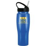 24 oz. Contour Bottle with Sport Sip Lid - Royal Blue