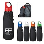 Buy Imprinted 24 Oz Matte Finish Crest Carabiner Sports Bottle