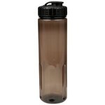 24 oz. Prestige Bottle with Flip Top Lid - Translucent Smoke