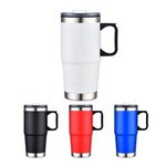 24 Oz. S/S Travel Mug with Stainless Steel Bottom -  