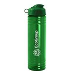 24 oz. Slim Fit UpCycle RPET Bottle with Flip Lid -  