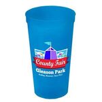 24 oz. Stadium Cup - Translucent Blue