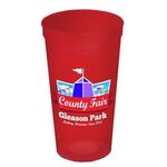 24 oz. Stadium Cup - Translucent Red