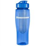 Buy 24Oz Translucent Contour Bottle With Flip Top Lid & Infuser