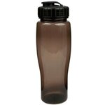 24oz Translucent Contour Bottle with Flip Top Lid